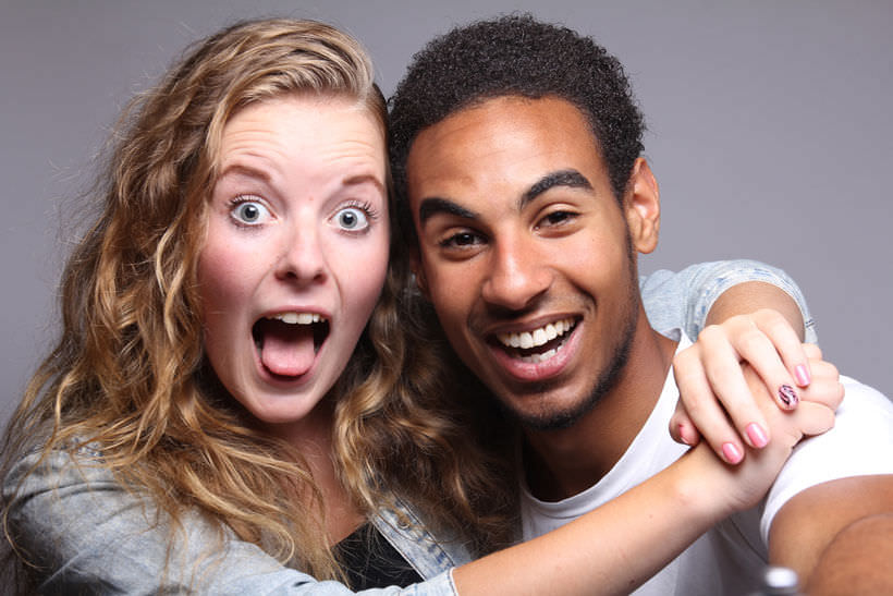 interracial dating is most common among